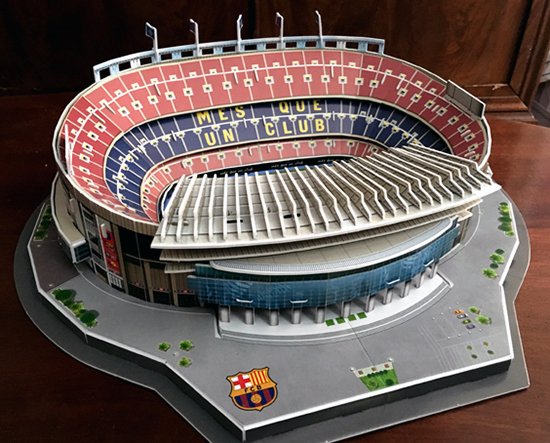 Stades de Football 3D - Réalise chez toi le stade 3D de ton équipe de  football préférée ! - Mégableu